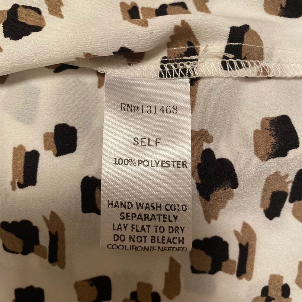 Fate Printed Button Down Blouse - image 7